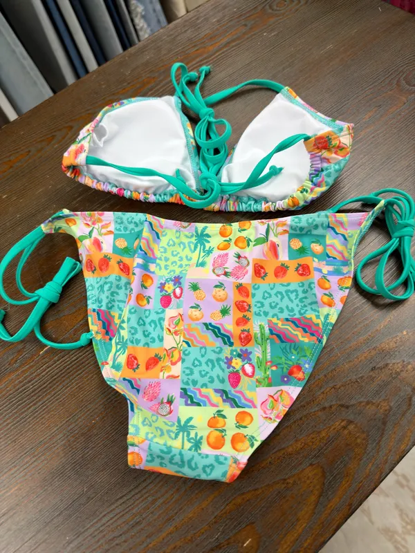 Boutique Tropical Fruit Bikini Set - Image 3
