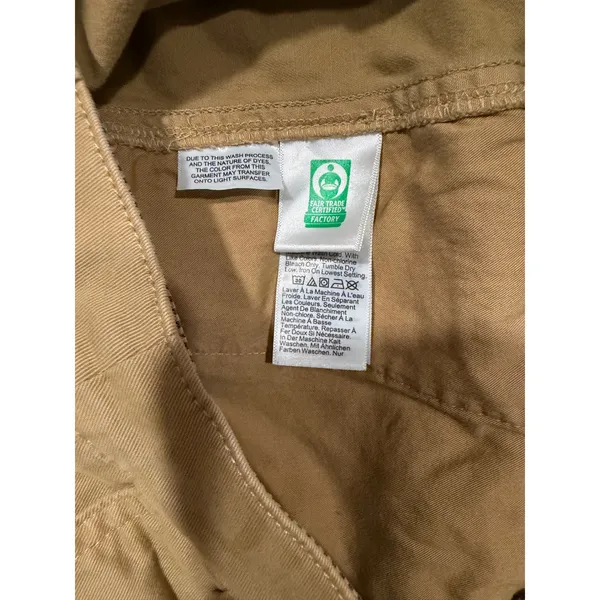 J.Crew Womens‎ Pleated Chino Shorts Size 6 Khaki Tan Mid Rise Cotton Twill C1579 - Image 6