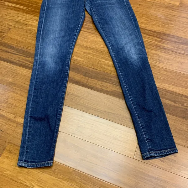 AGOLDE‎ Los Angeles Sophie Denim Jeans Womens Size 25 Dark Wash Skinny Mid Rise - Image 3