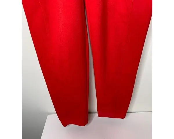 Nike Dri-FIT Element Running Pant Womens Small Red Black CQ0307-657 Sweatpants - Image 2