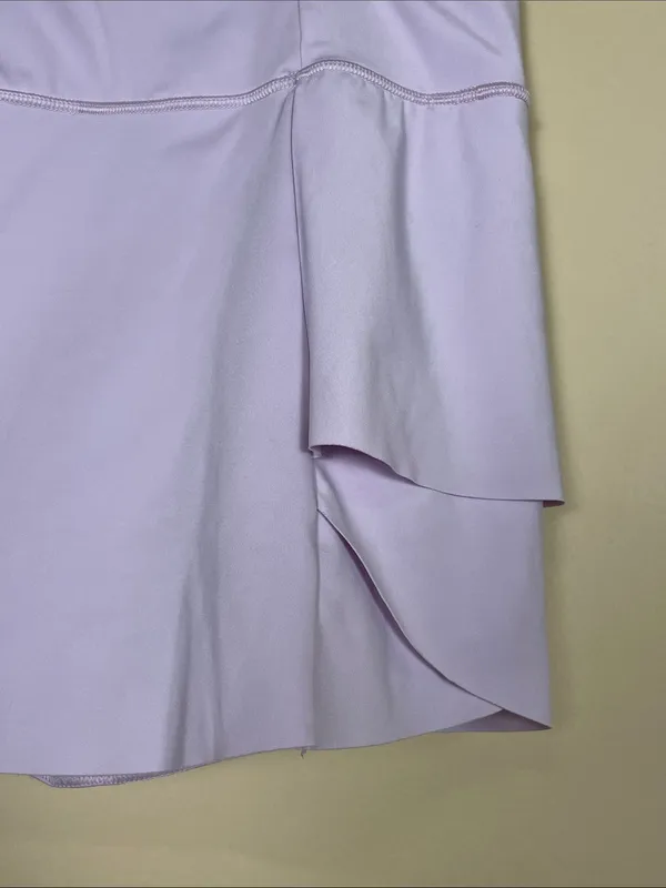 Athleta Women’s Momentum Lilac Purple Ruffle Athletic Athleisure Tennis Skort - Image 3