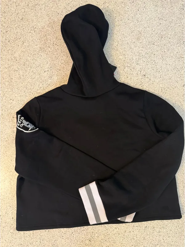 National Football League Team Apparel Raiders Crop NFL Women’s hoodie - Image 3