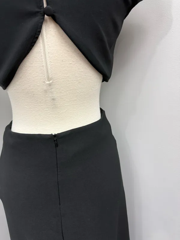 Lulu’s Conversation Black Cutout Maxi Dress  - Image 12