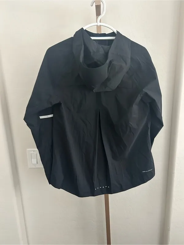 Nike Zonal Aeroshield Running Jacket Water Repellent Size Medium EUC Packable - Image 3