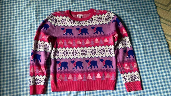 Holiday Lane Sweater Pink Size XL - Image 6