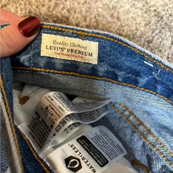 Levi’s 501 denim jeans - Image 5