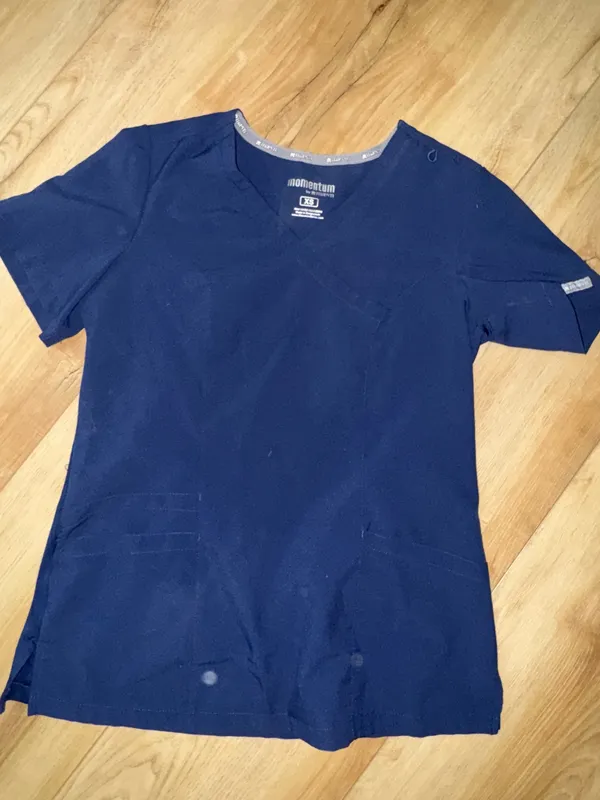 Maevn navy scrub top Purple Size XS - Image 2