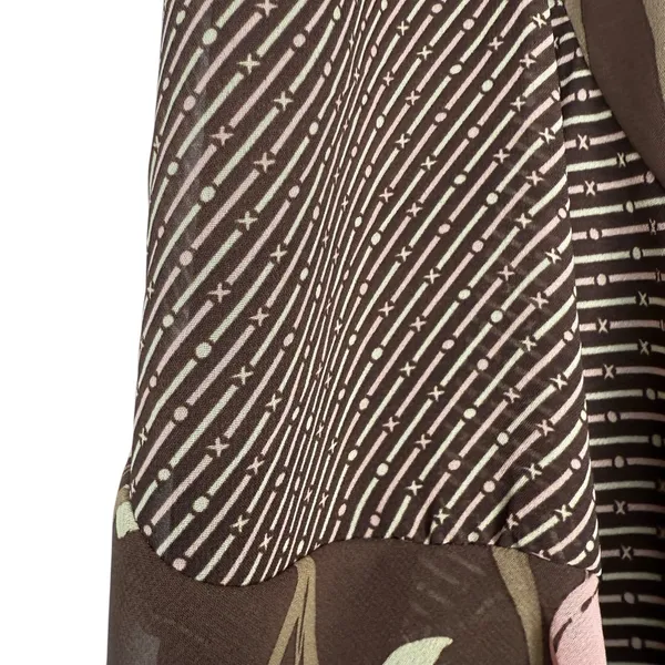 Vintage Y2K 90s‎ Midi Skirt Size 12 Floral Flare Witchy Fairy Grunge Whimsigoth - Image 6