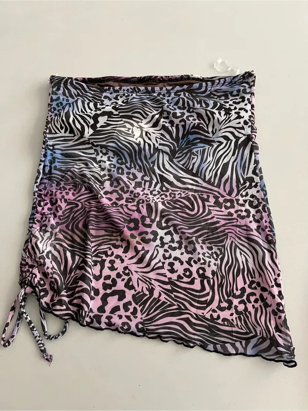 Pretty Rebel Animal-Print tube top size M - Image 2
