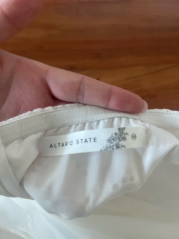 Altar'd State White Romper - Image 5
