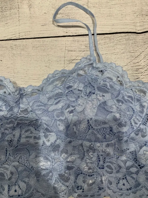 Periwinkle Color Lace Top - Image 3