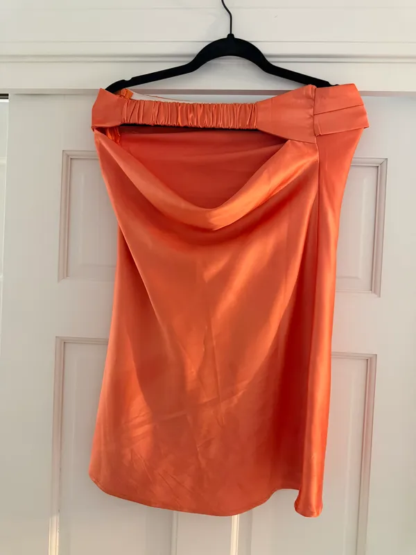 Princess Polly Phillipa Mini Dress Orange - Image 4