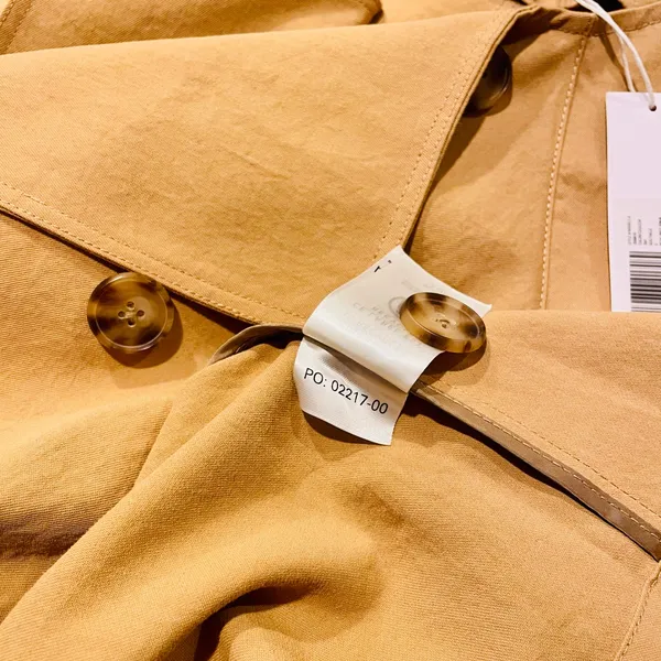 Outerknown Baker Trench Coat - Sandy - $298 New! - Image 7
