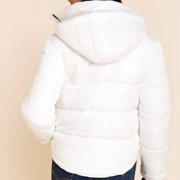 Francescas White Puffer Jacket - Image 2