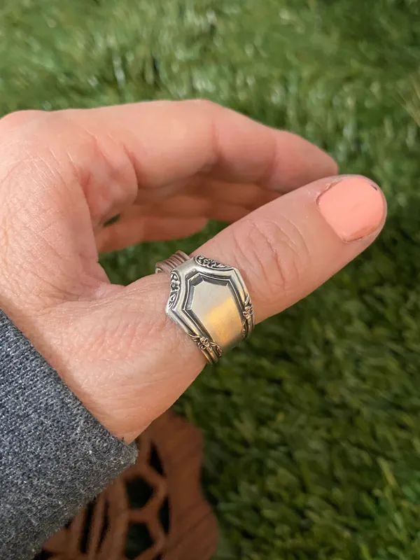 Ring Size 8 Silver - Image 6