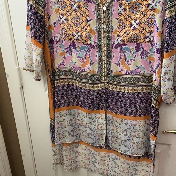 FINAL MARKDOWN Ladies’ Figueroa & Flower Blouse (L) Size L - Image 2