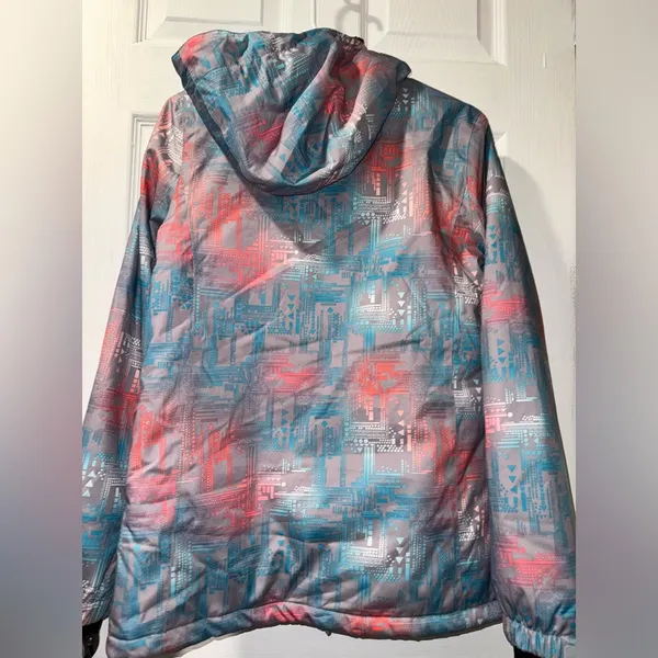 Chamonix CHX Collection Women's Marlow Abstract Ski Jacket, SIZE SMALL insulated - Image 5