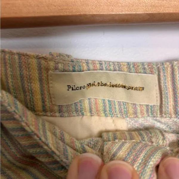 Pilcro & The Letterpress Anthro Pastel Striped Skirt - Image 5