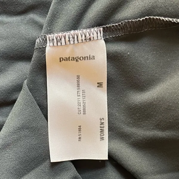 Patagonia Gray W’s Corinne Dress Size Medium - Image 6