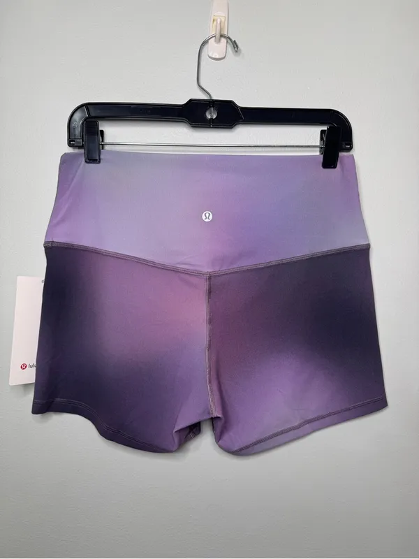 Lululemon Align High Rise Short Aurora Haze Purple Multi Size 12 NWT - Image 8