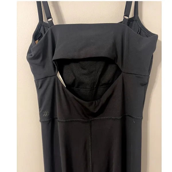 All In Motion Everyday Soft Jumpsuit Black XS Cutout Back Activewear New w/ Tags - Image 8