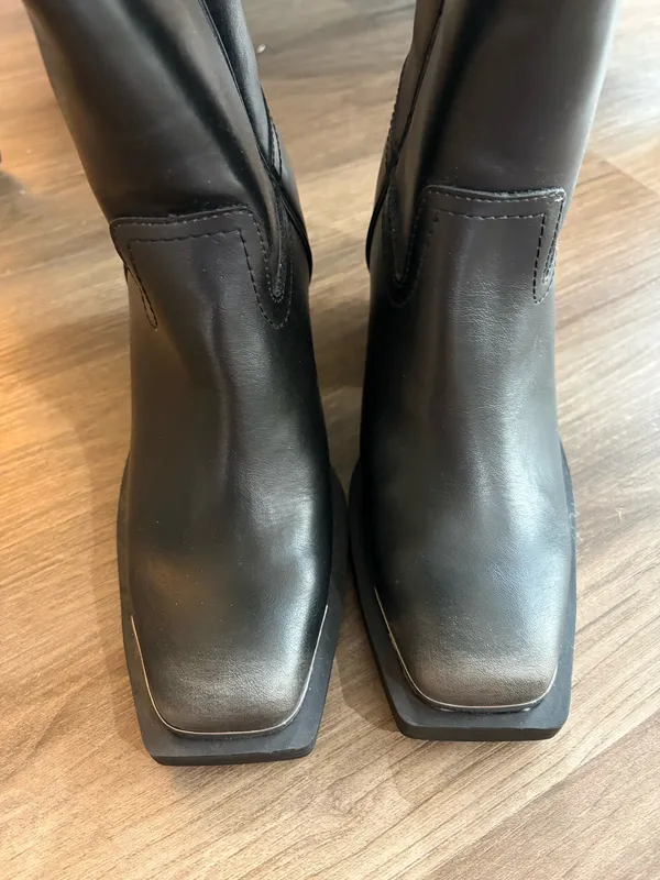Madden Girl Knee High Leather Boots - Image 2