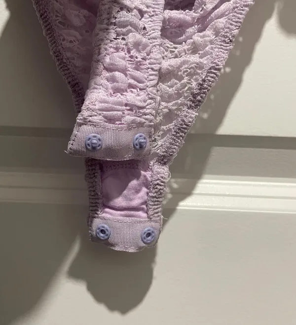 Free People NWT Top Lilac Lace Bodysuits - Image 6