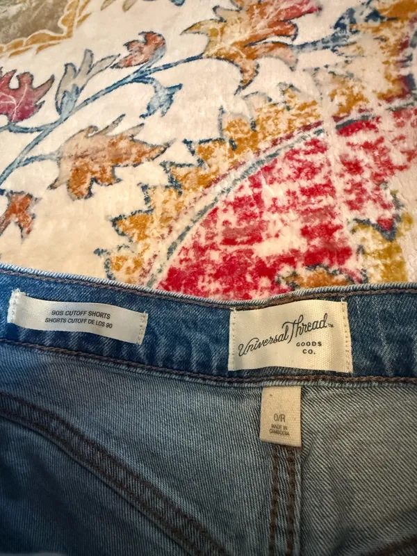 blue jean shorts - Image 3