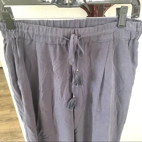 Paige Solynne tie waist pant in periscope - Image 10