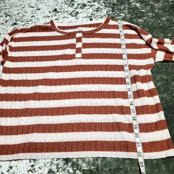 American Eagle‎ Ribbed Striped Top - Image 4