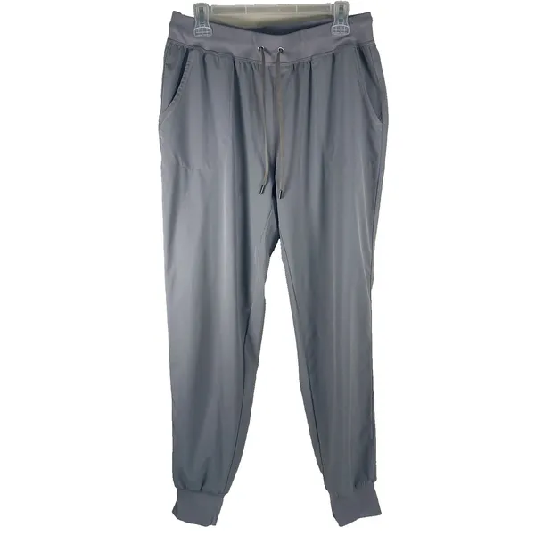 CRZ YOGA Stretch‎ Drawstring Jogger Womens Large(12) Ink Gray Lightweight Casual - Image 2