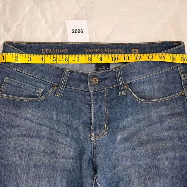 Faded-glory Women's Blue and Navy Jeans - Image 3