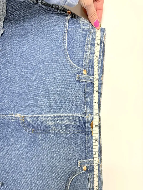 Wrangler Reworked Ultra High-Rise Frayed Denim Shorts - Image 12