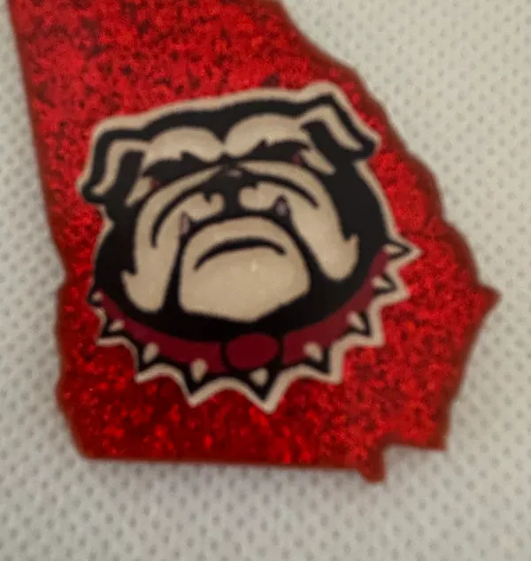 University of Georgia | Georgia Bulldogs dangle pierced earrings - Image 5