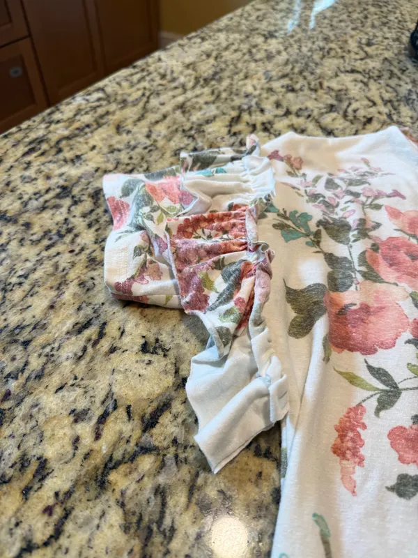 & Other Stories Floral top - Image 2