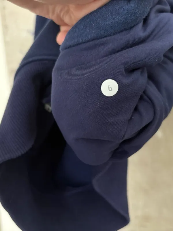 Lululemon Scuba Hoodie Light Cotton Fleece, Blueberry Jam - Image 8