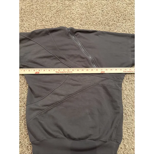 Prairie Underground Half Zip Asymmetrical Sweatshirt Mini Dress Size Medium - Image 6