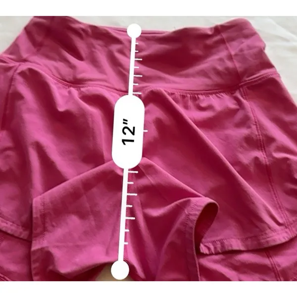 Lululemon Speed Up High Rise Short 4" Lined Size 2 Sonic Pink SNCP Run Gym - Image 7