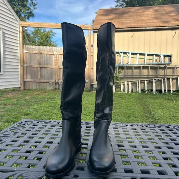 La Canadienne‎ black knee high leather boots size 6 - Image 2