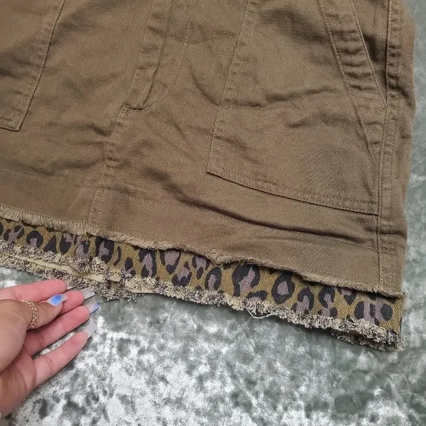 Urban‎ Outfitters Karter Spliced Green Skirt - Image 2
