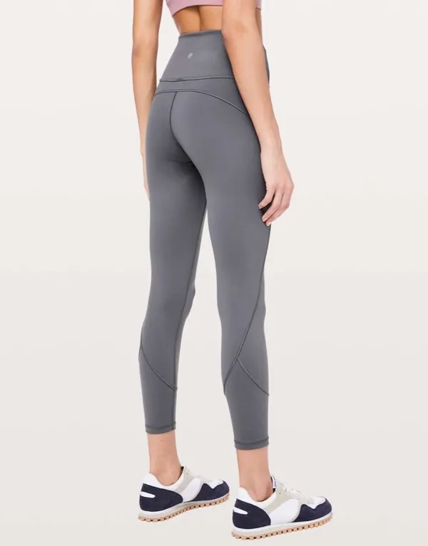 Lululemon In Movement 7/8 Tight *Everlux 25" Titanium 4 - Image 7