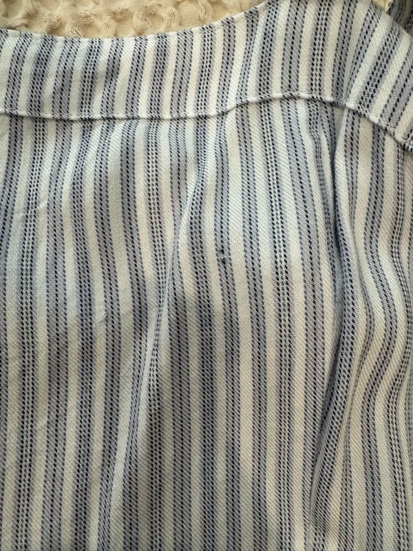 Hollister Romper Striped Blue White - Image 5