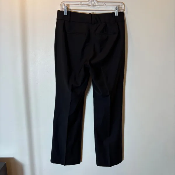 Ann Taylor Virgin Wool Blend Dress Pants Size 6P‎ Black - Image 4
