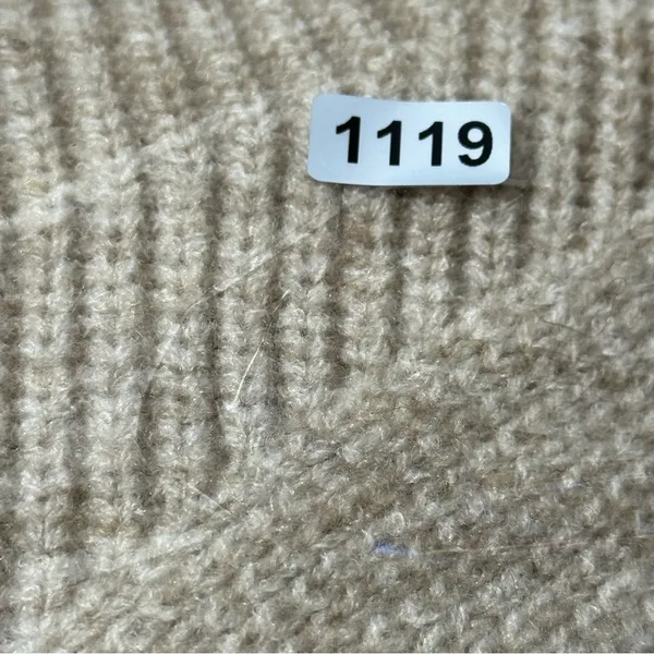 Heartloom Women’s Size S Tan Beige Chunky Knit Pullover Sweater - Image 7