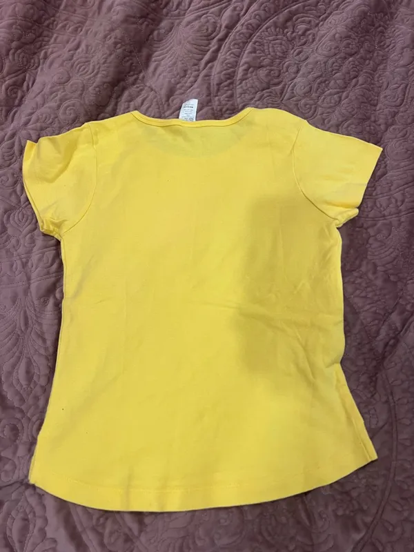 Vegas Girl Yellow Graphic hrs Tee - Image 2