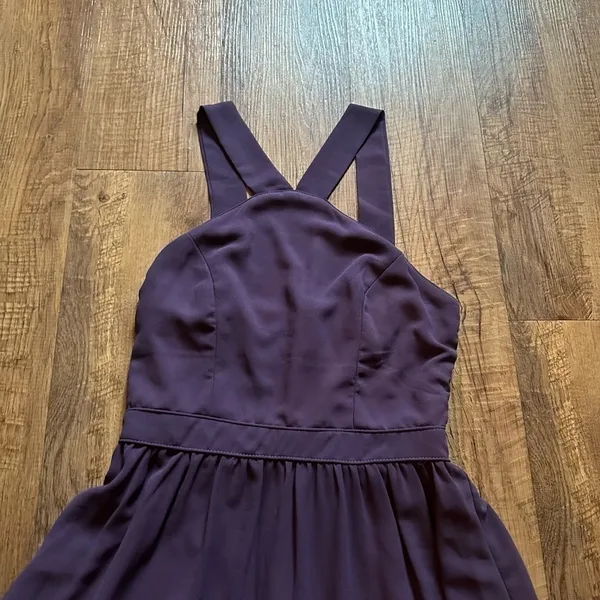 LULU’S Air Of Romance Dusty Purple Maxi Dress - Image 4