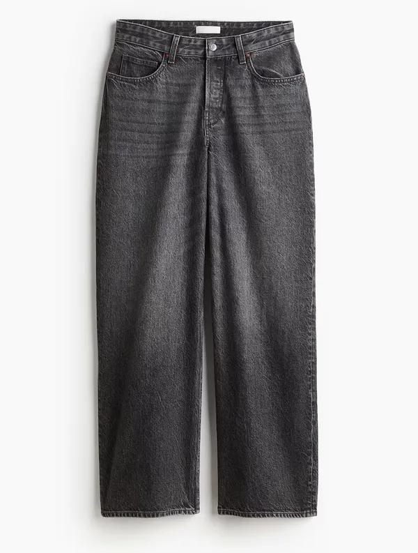 H&M low rise wide leg jeans - Image 2