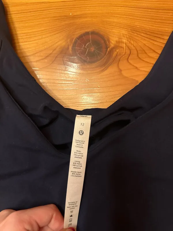Lululemon Tank Align Navy - Image 2