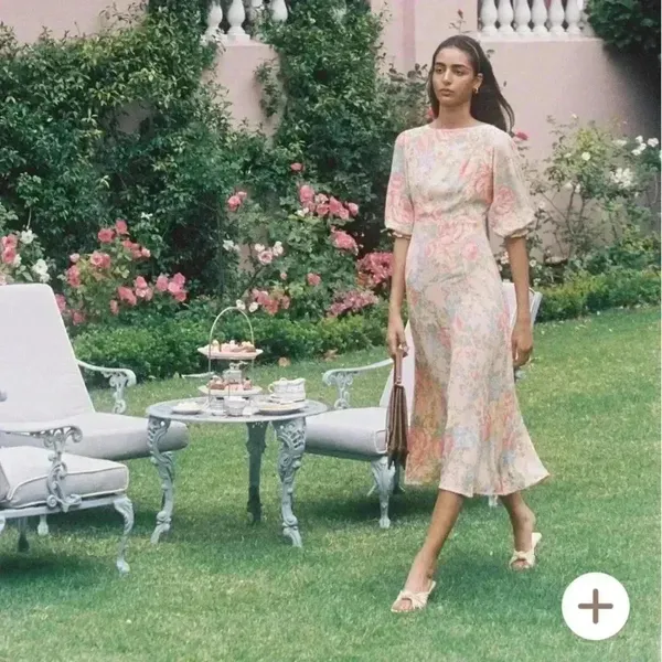 NWT Faithfull the Brand Clement Midi Dress Nadya Floral 4 - Image 5