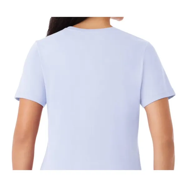 Members Mark Womens Tee Blue Size XS Glacier Short Sleeve Crewneck Classicwear - Image 5